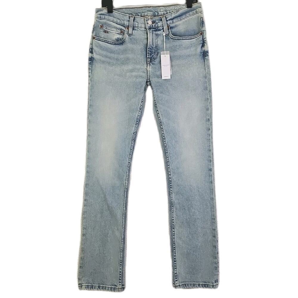 Outerknown ~Men's 29×30~ Blue Light Denim Sea Jeans The Cove Slim NWT $168.00